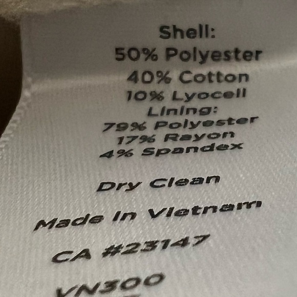 Talbots Dress Womens 8 Cream Black Floral Chevron Crochet Overlay Church Career - Picture 8 of 10